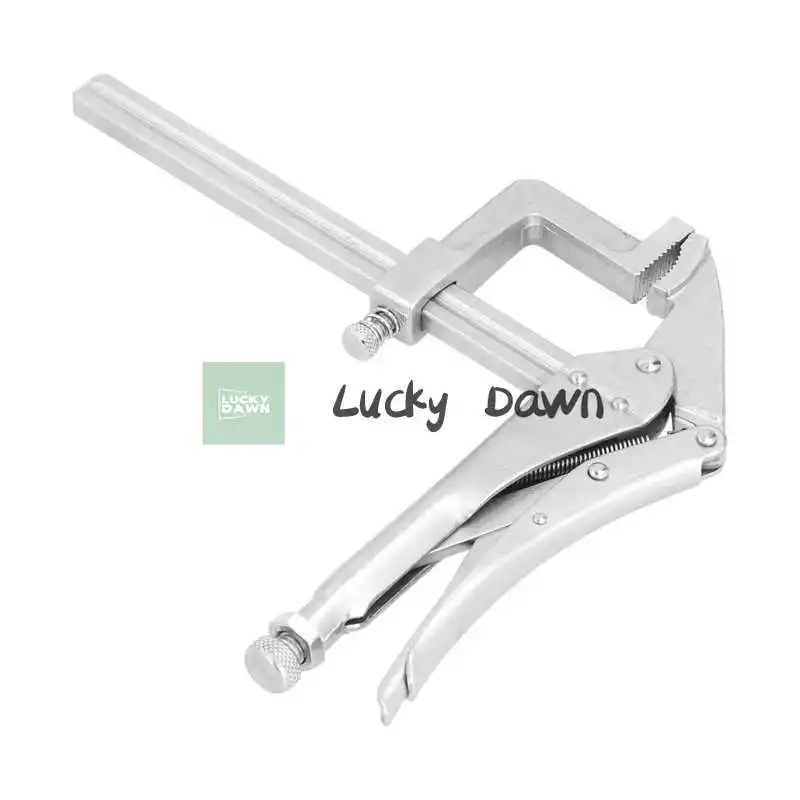 SK-C6 Clamp Vise Steel Pointed Heavy Duty Adjustable Sliding Rod Pliers For Woodowrking Welding Clamps
SK-C6 Clamp Vise Steel Pointed Heavy Duty Adjustable Sliding Rod Pliers For Woodowrking Welding Clamps