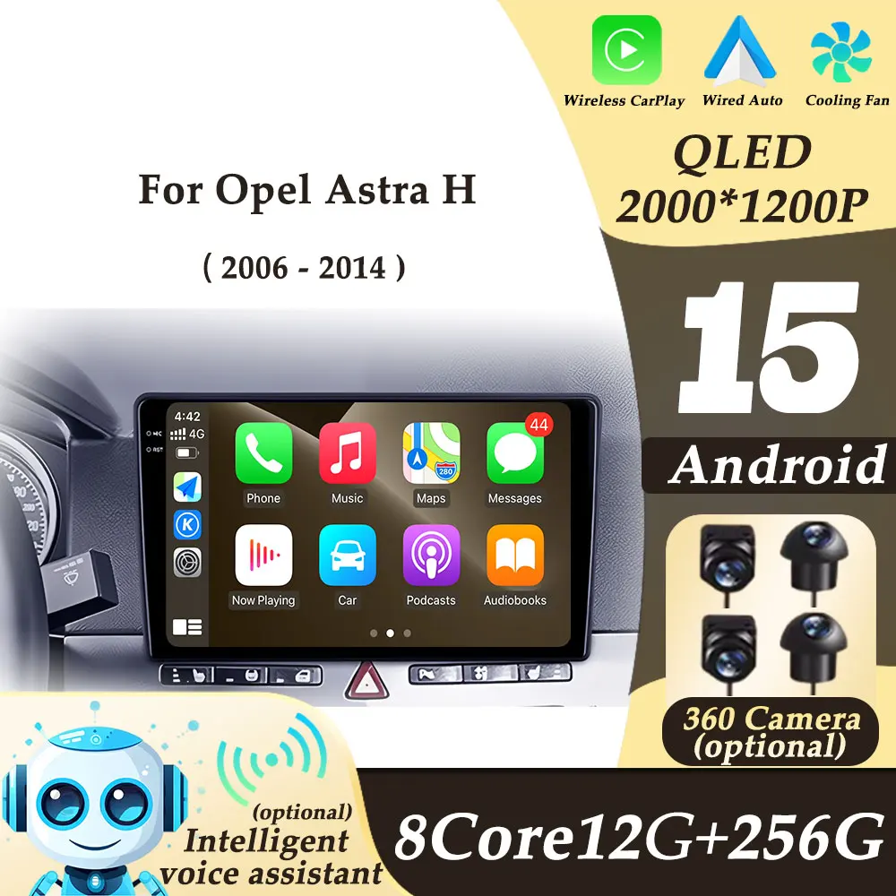 Wireless CarPlay Android Auto for Opel Astra H 2006-2014 Car Radio Multimedi Player Video Audio Split Screen DSP Stereo WIFI BT
Wireless CarPlay Android Auto for Opel Astra H 2006-2014 Car Radio Multimedi Player Video Audio Split Screen DSP Stereo WIFI BT