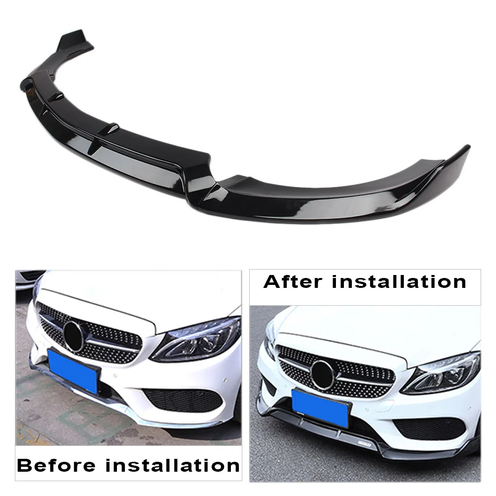 W212 E Class Car Front Bumper Lip Chin Spoiler Body Kits For Merdeces Benz 2016 2017 2018 2019 Base Model Gloss black 3PCS/SET
W212 E Class Car Front Bumper Lip Chin Spoiler Body Kits For Merdeces Benz 2016 2017 2018 2019 Base Model Gloss black 3PCS/SET