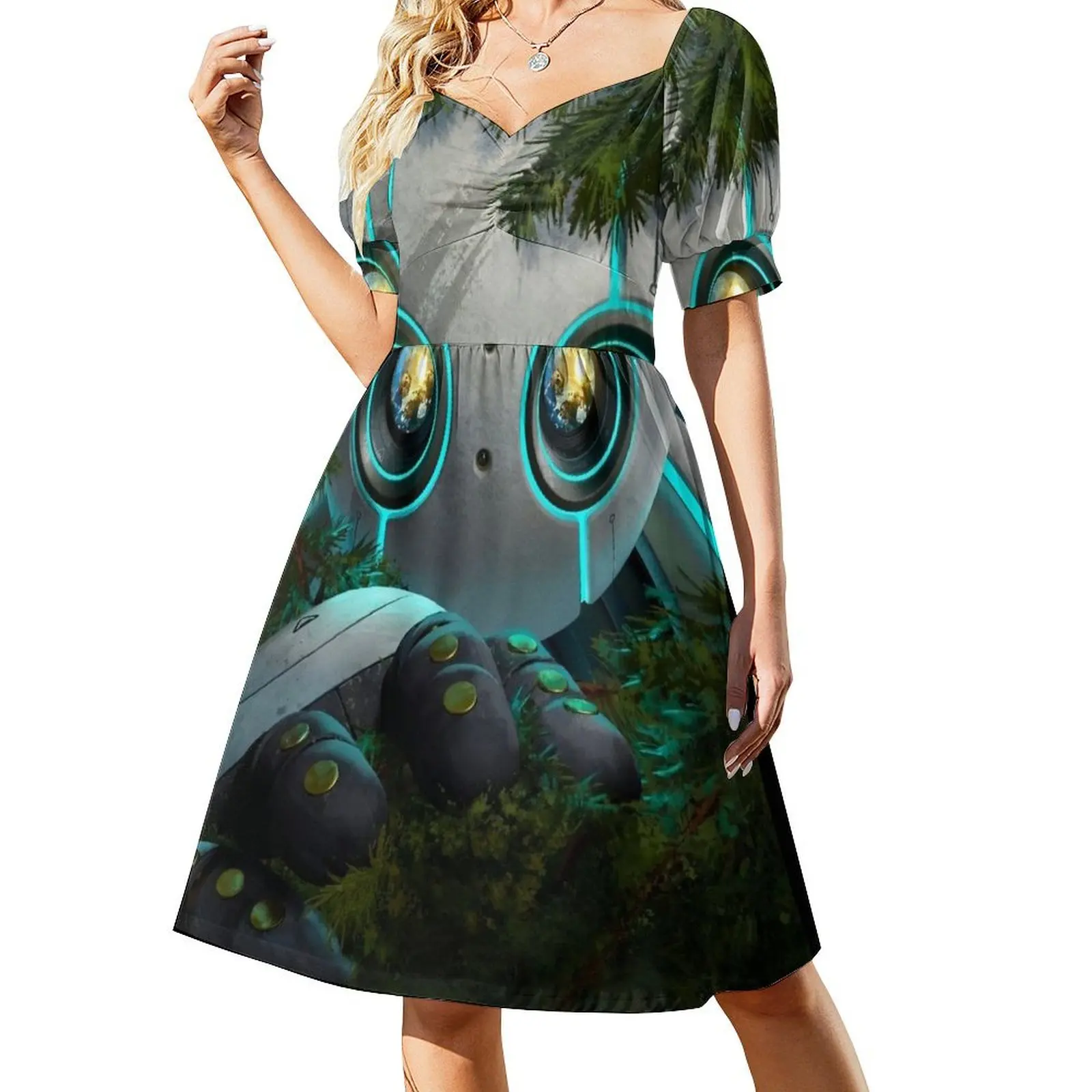 The Wild Robot Short-Sleeved Dress elegant evening dresses for women 2025 luxury evening dresses 2025
The Wild Robot Short-Sleeved Dress elegant evening dresses for women 2025 luxury evening dresses 2025