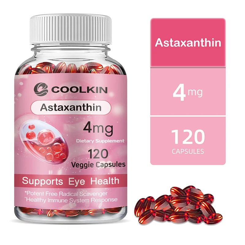 Astaxanthin 4 Mg - Natural Antioxidant, Promotes Joint, Skin and Vision Health, Improves Immunity, Increased Energy, Non-GMO
Astaxanthin 4 Mg - Natural Antioxidant, Promotes Joint, Skin and Vision Health, Improves Immunity, Increased Energy, Non-GMO