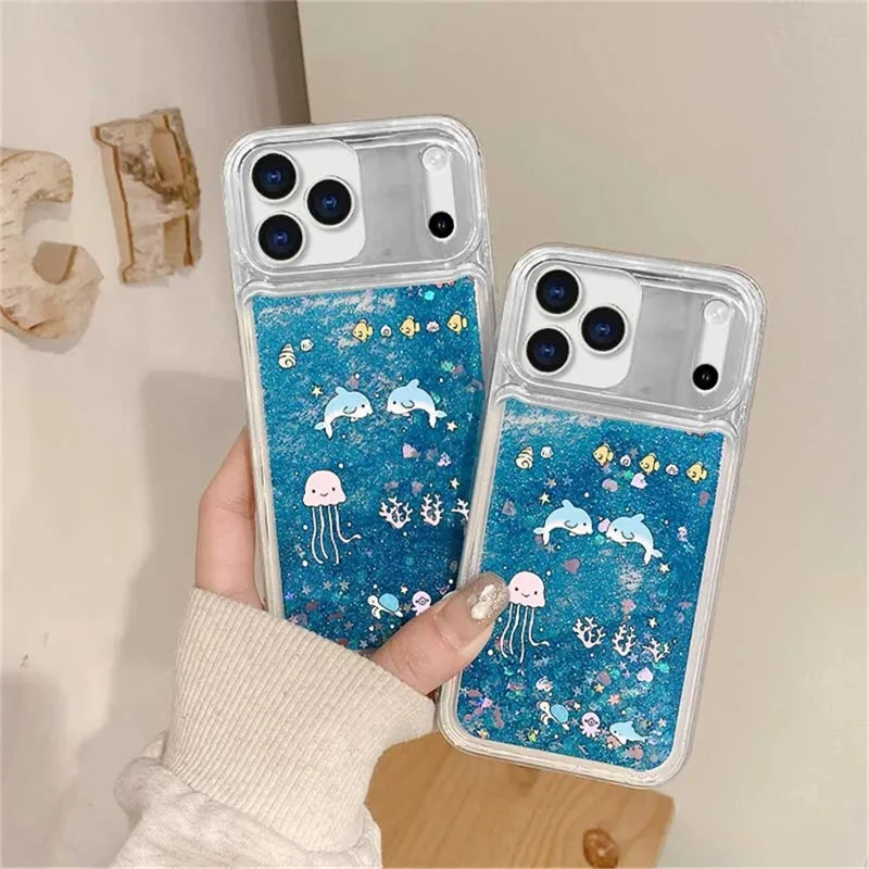 Love heart Dynamic Quicksand Clear Case For iphone 17 16 15 14 13 12 11 Pro Max Plus 17Air Blue Glitter Liquid Silicone Cover
Love heart Dynamic Quicksand Clear Case For iphone 17 16 15 14 13 12 11 Pro Max Plus 17Air Blue Glitter Liquid Silicone Cover