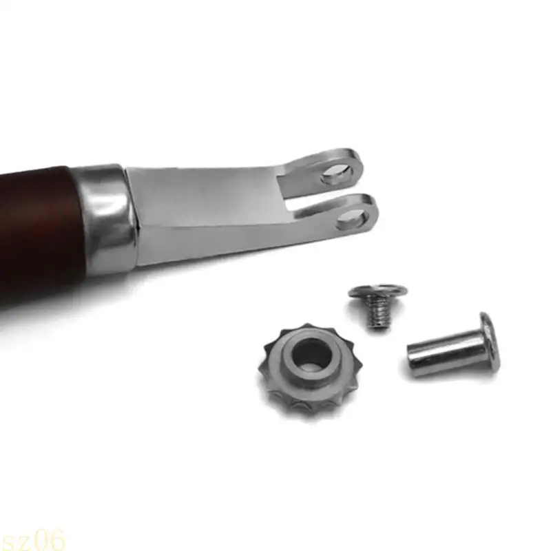 Q2Q4 Leather Marking Wheel Stainless Steel Comfortable Grip Sewing Stitching Spacer
Q2Q4 Leather Marking Wheel Stainless Steel Comfortable Grip Sewing Stitching Spacer