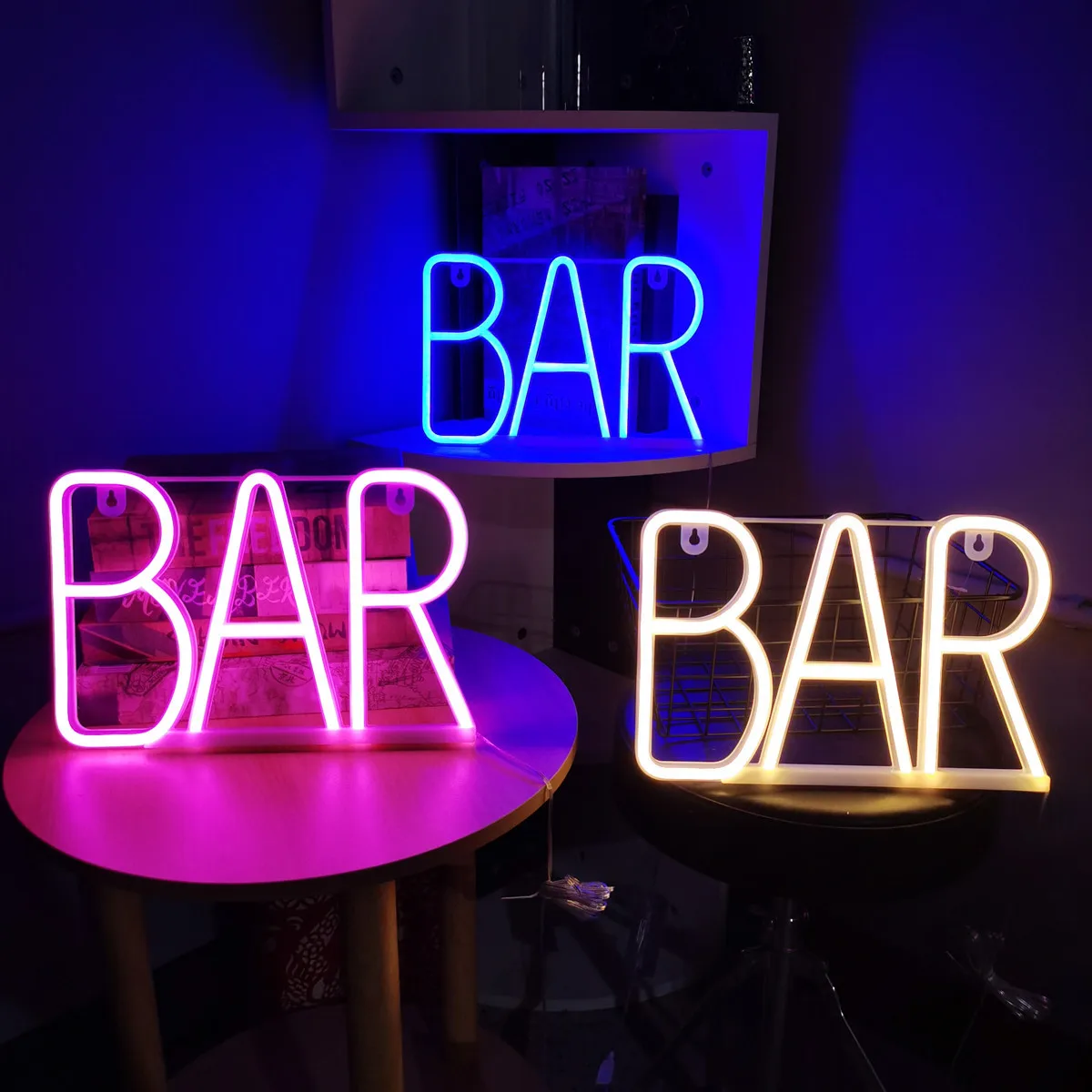 BAR Neon Sign LED Neon Light for Wall Decor Home Bar Nightclub Beach Store Design Holiday Celebration Party Beer Time Decoration
BAR Neon Sign LED Neon Light for Wall Decor Home Bar Nightclub Beach Store Design Holiday Celebration Party Beer Time Decoration