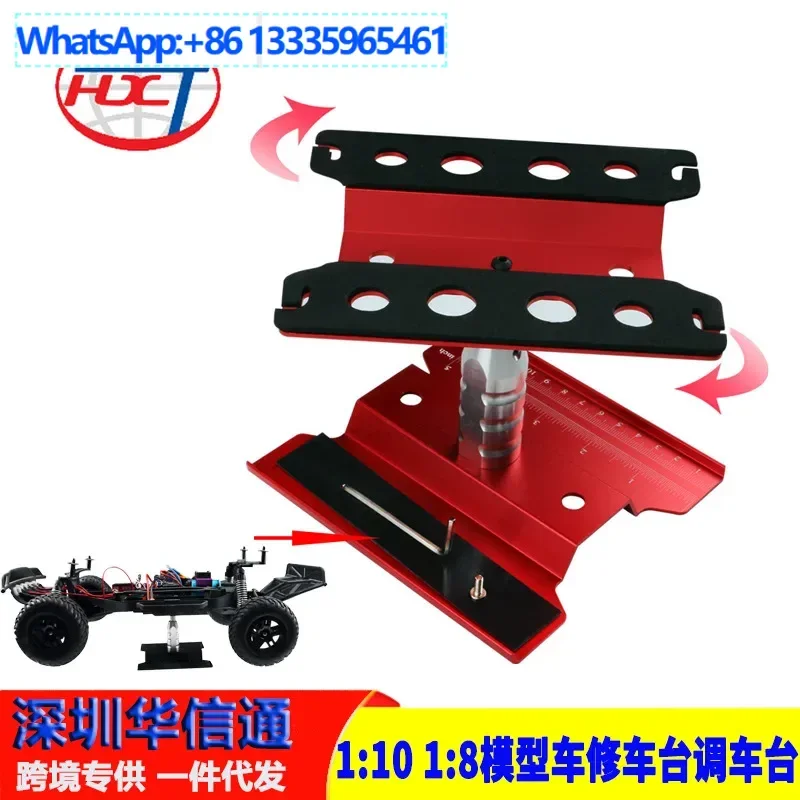 5Pcs 1/10 Model Car Repair Station Shunting Station Display Stand Rotatable and Height Fixed TRX4 SCX10 D90
5Pcs 1/10 Model Car Repair Station Shunting Station Display Stand Rotatable and Height Fixed TRX4 SCX10 D90