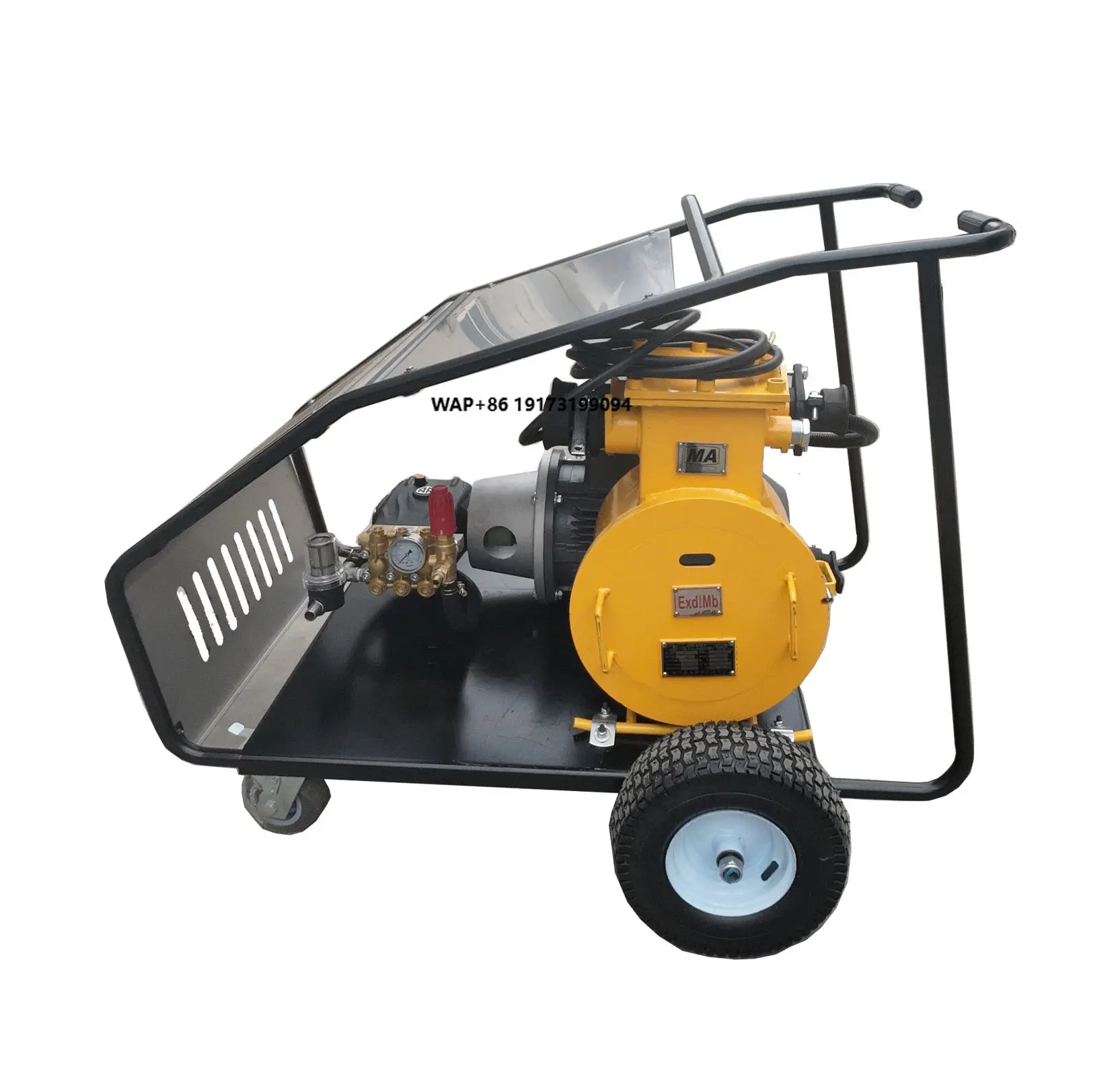 New 600V 60Hz 2900Psi 200bar 7.5kw 15LPM Customized Explosion-proof Electric High Pressure Washer Water Jet Cleaner
New 600V 60Hz 2900Psi 200bar 7.5kw 15LPM Customized Explosion-proof Electric High Pressure Washer Water Jet Cleaner