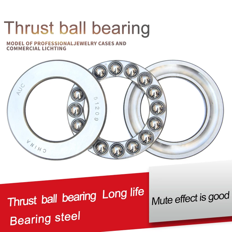 thrust ball plane bearing 51412 pressure bearing 8412 inner diameter 60 outer diameter 130 thickness 51mm.
thrust ball plane bearing 51412 pressure bearing 8412 inner diameter 60 outer diameter 130 thickness 51mm.