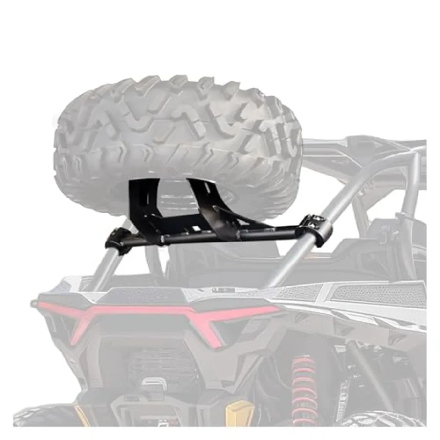 UTV Spare Tire Carrier Rack Compatible with 2014-2023 RZR XP 4 1000 Turbo EPS Aluminum Black Durable Off-Road Storage Solution
UTV Spare Tire Carrier Rack Compatible with 2014-2023 RZR XP 4 1000 Turbo EPS Aluminum Black Durable Off-Road Storage Solution