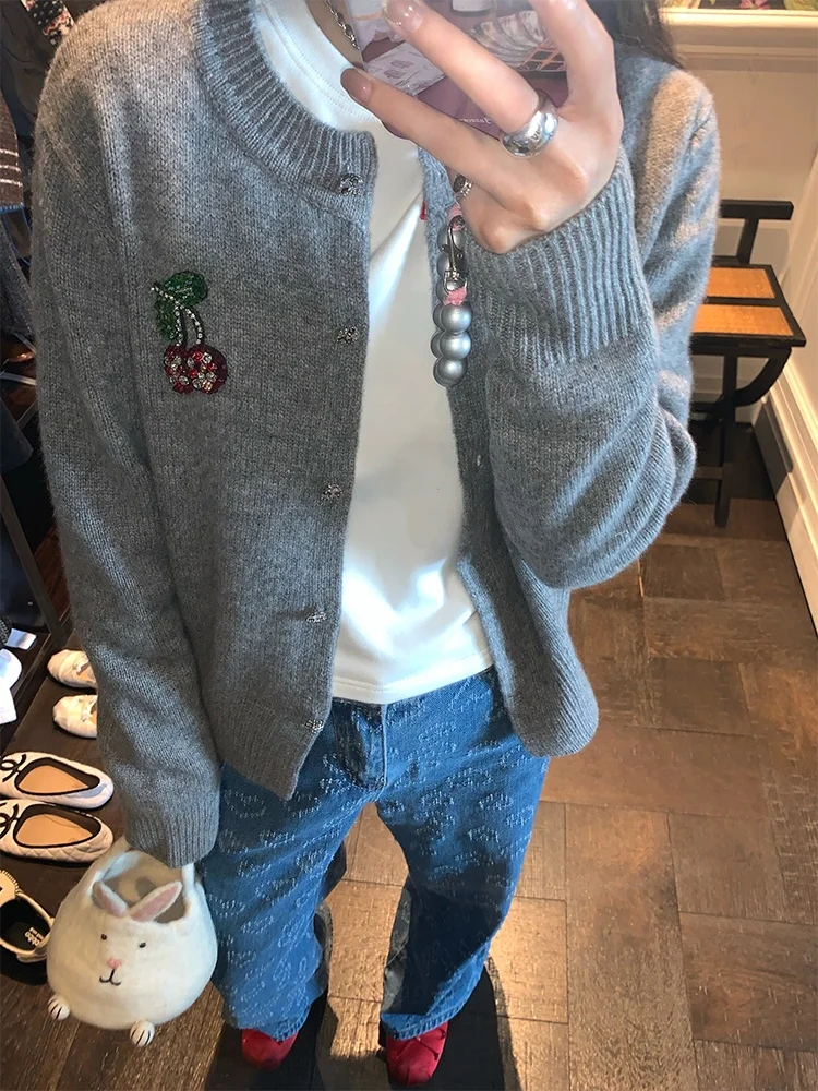 ey Woolen Sweater Women's Small Size Long Sve Camere Open Cardigan Top Spring New Outerwear Warmth Thermal round Ne ...
ey Woolen Sweater Women's Small Size Long Sve Camere Open Cardigan Top Spring New Outerwear Warmth Thermal round Ne ...