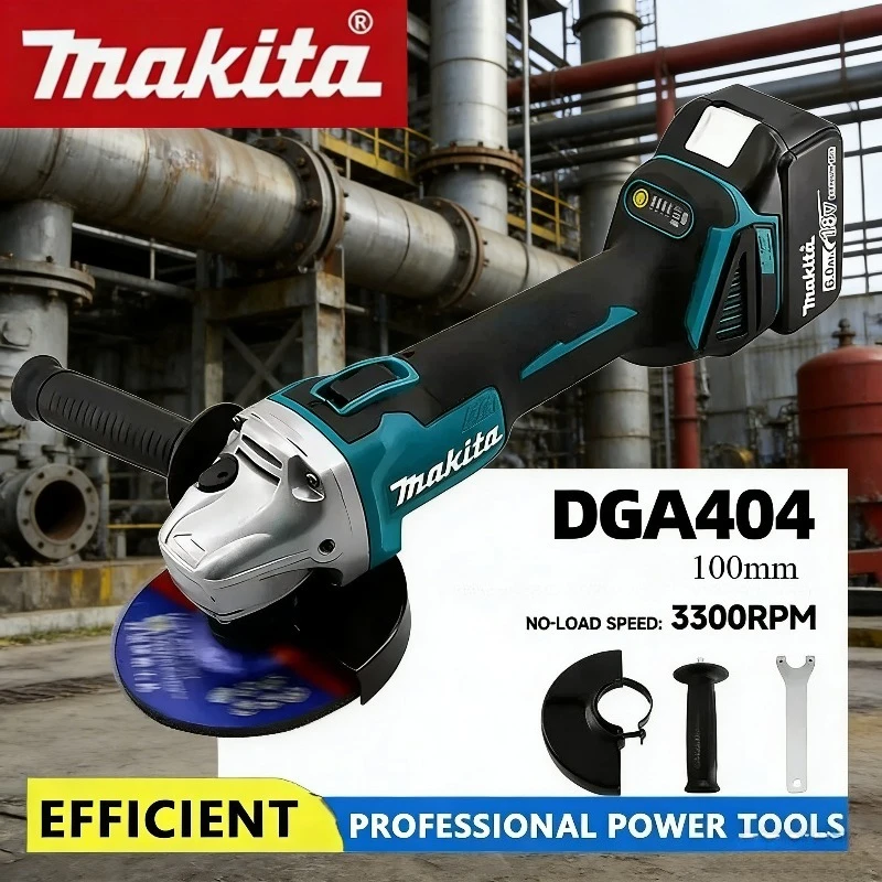Аккумуляторная угловая шлифмашина Makita DGA404 100 мм, бесщеточная, для металла и дерева, электроинструмент для шлифовки, полировки и резки
Аккумуляторная угловая шлифмашина Makita DGA404 100 мм, бесщеточная, для металла и дерева, электроинструмент для шлифовки, полировки и резки