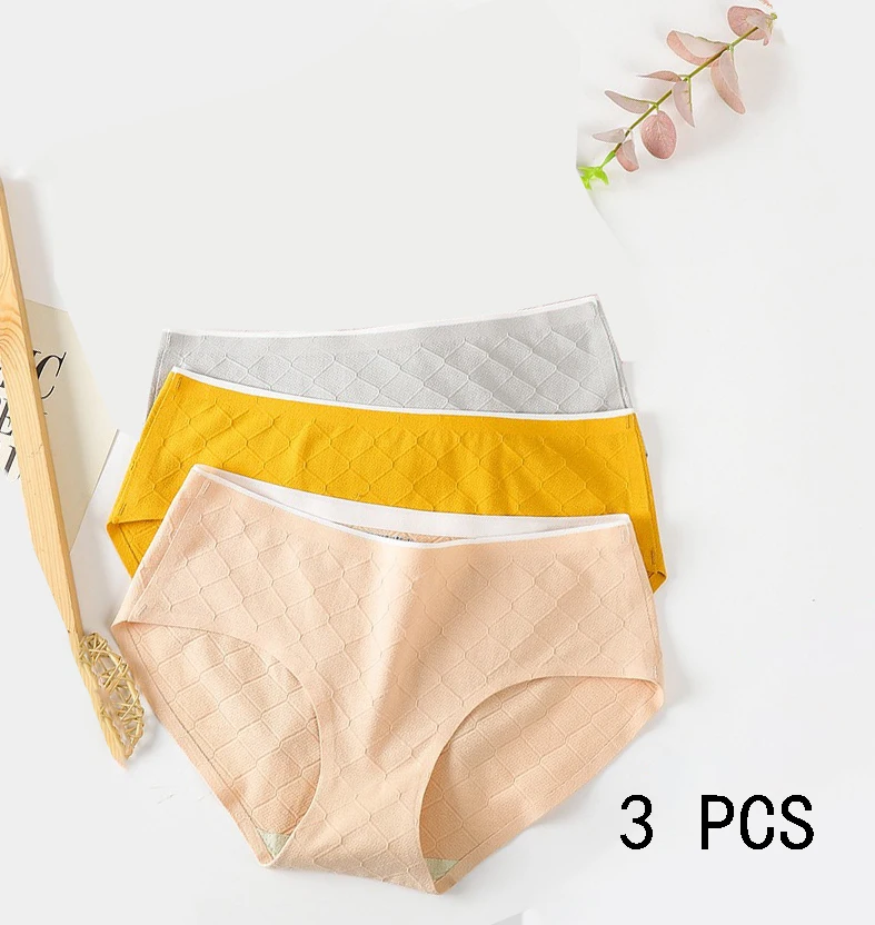 3PCS Striped Ladies Seamless Cotton Briefs Women's Briefs Pformed Fabric Underwear Women's
3PCS Striped Ladies Seamless Cotton Briefs Women's Briefs Pformed Fabric Underwear Women's