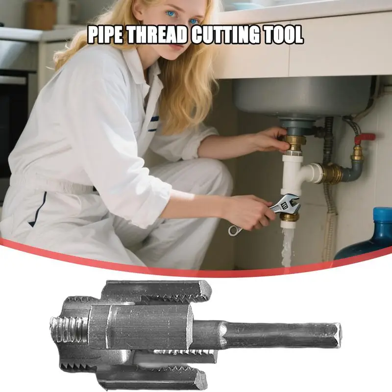 Electric Drill Pipe Threading Tool Internal & External Electric Drill Threader Precise Sturdy Plumbing Repair Solution
Electric Drill Pipe Threading Tool Internal & External Electric Drill Threader Precise Sturdy Plumbing Repair Solution