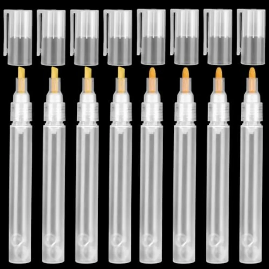 8 Empty Paint Marker, Acrylic Paint Markers, 4 Pcs 3mm and 4 Pcs 6.5mm White Painting Pens Empty Acrylic Marker for Rock Painti
8 Empty Paint Marker, Acrylic Paint Markers, 4 Pcs 3mm and 4 Pcs 6.5mm White Painting Pens Empty Acrylic Marker for Rock Painti