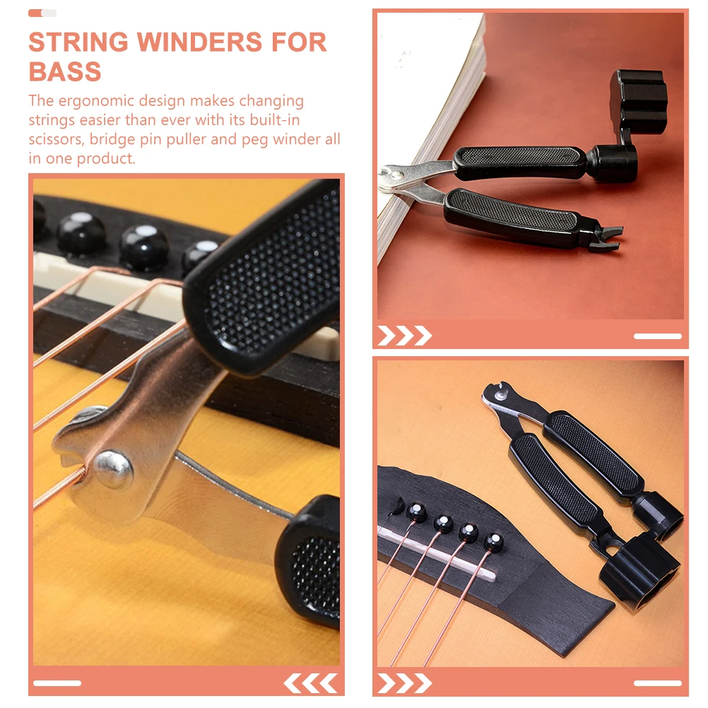 2Pcs Guitar Repair Tool String Winder Scissors Puller Compatible Most Guitars
2Pcs Guitar Repair Tool String Winder Scissors Puller Compatible Most Guitars
