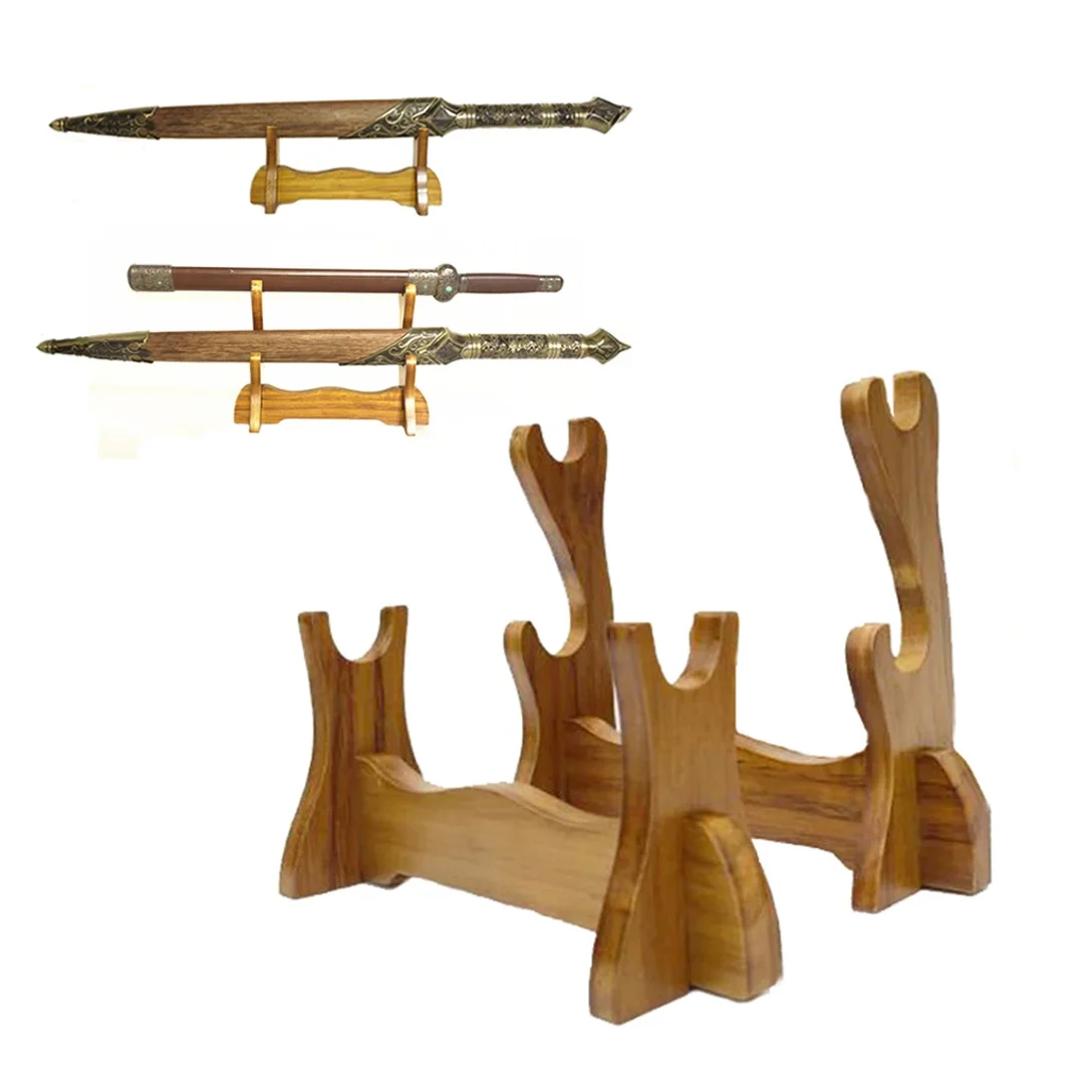 Solid Wooden Sword Display Stand Holder Katana Samurai Sword Tanto Knife Cosplay Sword Magic Wand Storage Rack Bracket
Solid Wooden Sword Display Stand Holder Katana Samurai Sword Tanto Knife Cosplay Sword Magic Wand Storage Rack Bracket