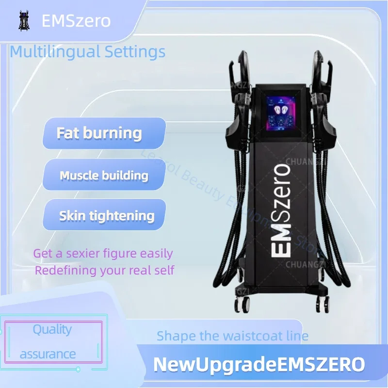 2025EMSzero RF carved hip liftingmachine 6500W HI-EMT 15Tesla muscle stimulator body shaping massage equipment CE certification.
2025EMSzero RF carved hip liftingmachine 6500W HI-EMT 15Tesla muscle stimulator body shaping massage equipment CE certification.