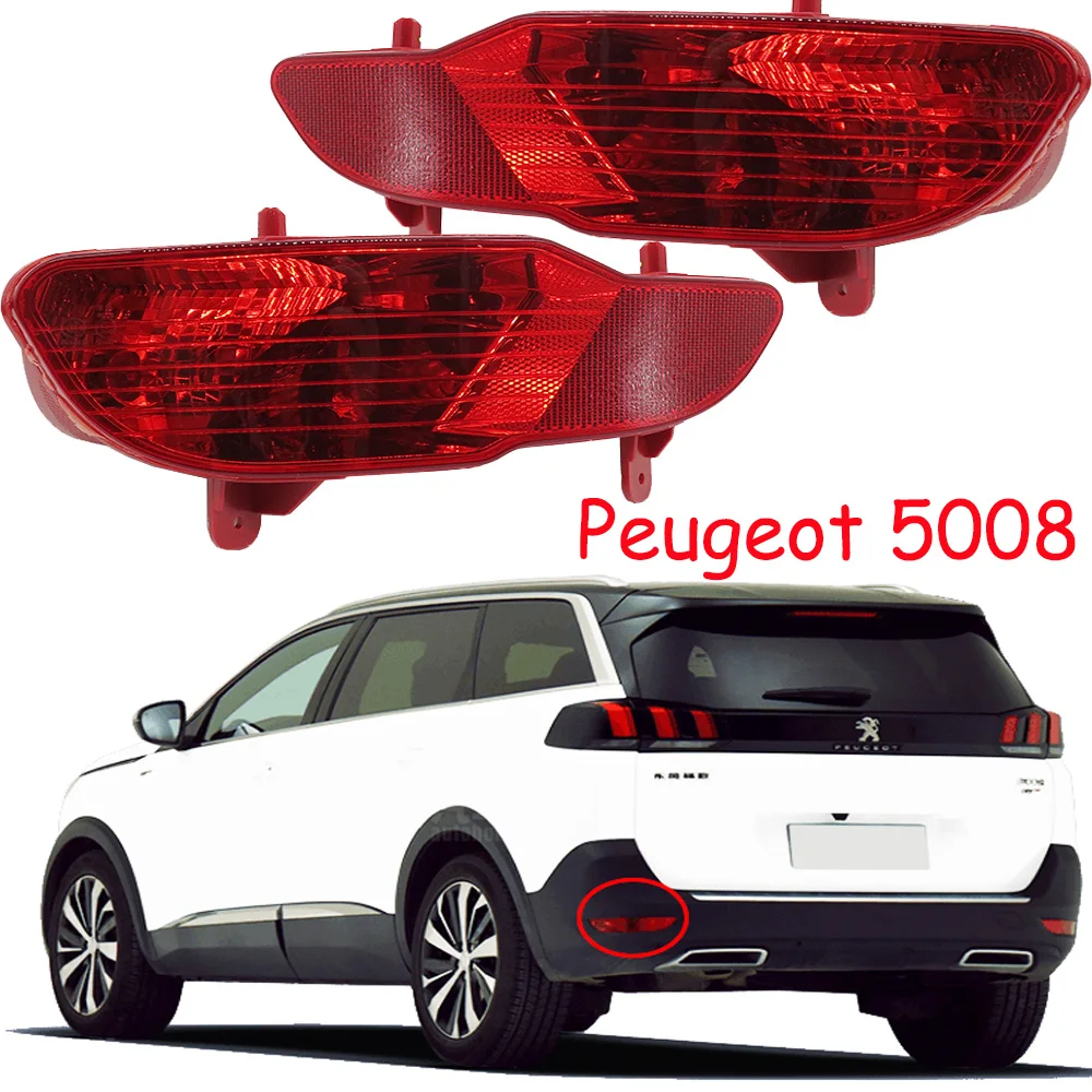 1pcs car accessories bumper tail light for Peugeot 5008 rear light taillight 2017~2019y Reflector for Peugeot 5008 fog lamp
1pcs car accessories bumper tail light for Peugeot 5008 rear light taillight 2017~2019y Reflector for Peugeot 5008 fog lamp
