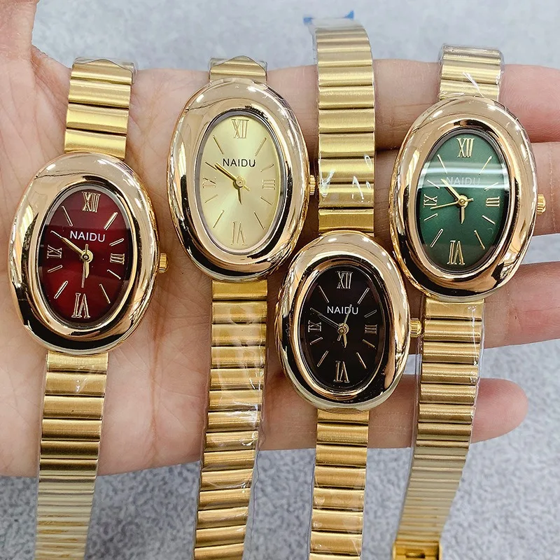 Luxury Brand Gold Oval Women Quartz Watch Fashion Casual Steel Band Wristwatch Ladies Watches Montre Femme Gifts Dropshipping
Luxury Brand Gold Oval Women Quartz Watch Fashion Casual Steel Band Wristwatch Ladies Watches Montre Femme Gifts Dropshipping