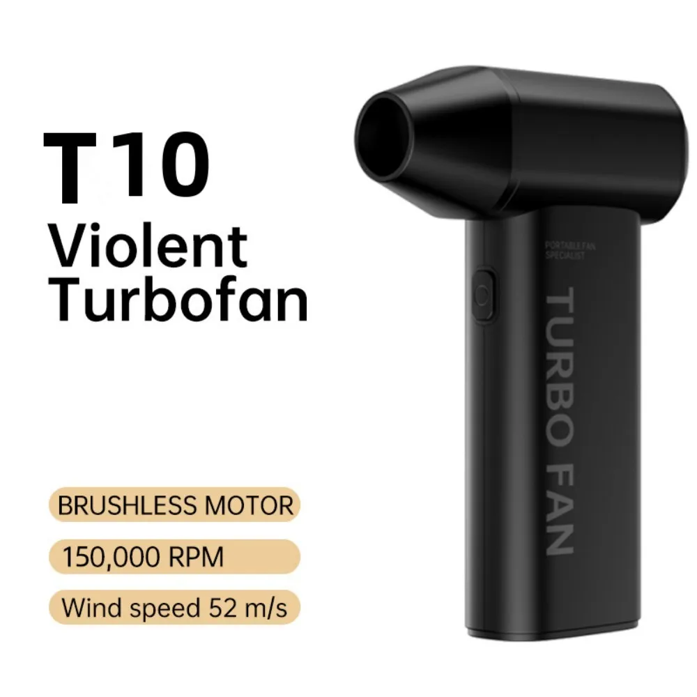 T10 Violent Turbofan 150000RPM Electric Air Duster Turbo jet fan High-Speed Motor Air Blower Wind Speed 52M/S Turbo Jet Blower
T10 Violent Turbofan 150000RPM Electric Air Duster Turbo jet fan High-Speed Motor Air Blower Wind Speed 52M/S Turbo Jet Blower