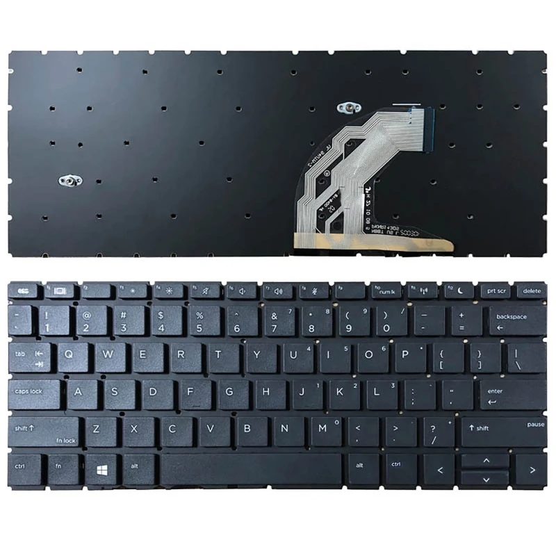 New US English Laptop Keyboard For HP Pro Book 430 G6 435 G6 Series HSN-Q14C HSN-Q23C Black Laptop Notebook Keyboard
New US English Laptop Keyboard For HP Pro Book 430 G6 435 G6 Series HSN-Q14C HSN-Q23C Black Laptop Notebook Keyboard