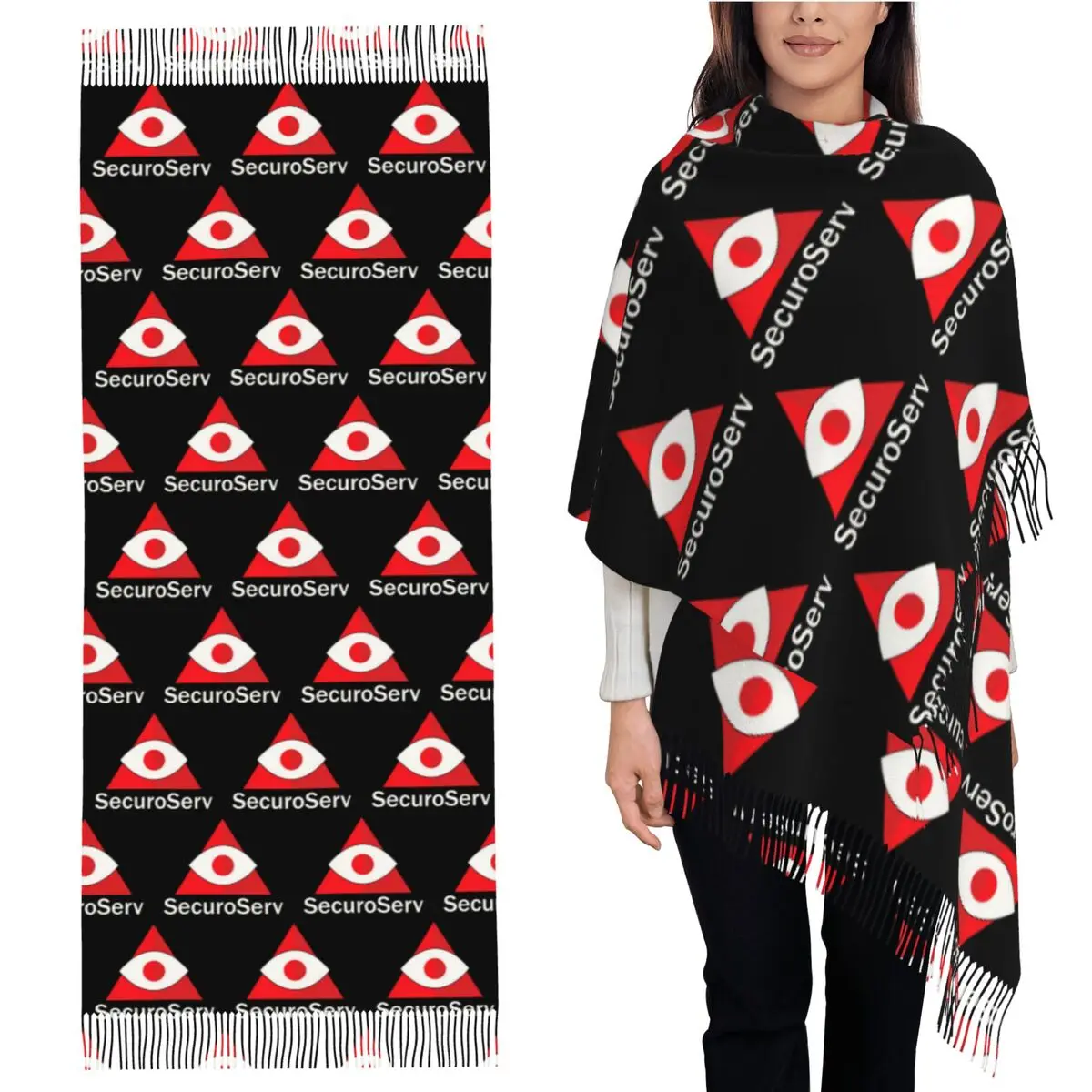 SecuroServ шарф с кисточками, женские мягкие теплые шали и накидки, большая осенне-зимняя шаль
SecuroServ шарф с кисточками, женские мягкие теплые шали и накидки, большая осенне-зимняя шаль