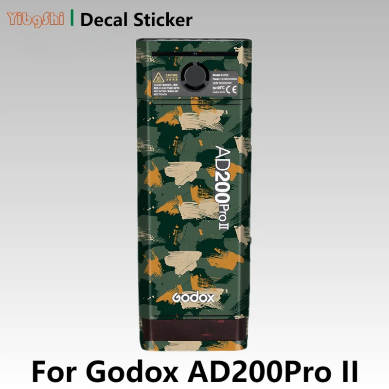 For Godox AD200ProII AD200Pro II Decal Skin Pocket Flash Vinyl Wrap Film Protector Coat AD200 Pro II
For Godox AD200ProII AD200Pro II Decal Skin Pocket Flash Vinyl Wrap Film Protector Coat AD200 Pro II