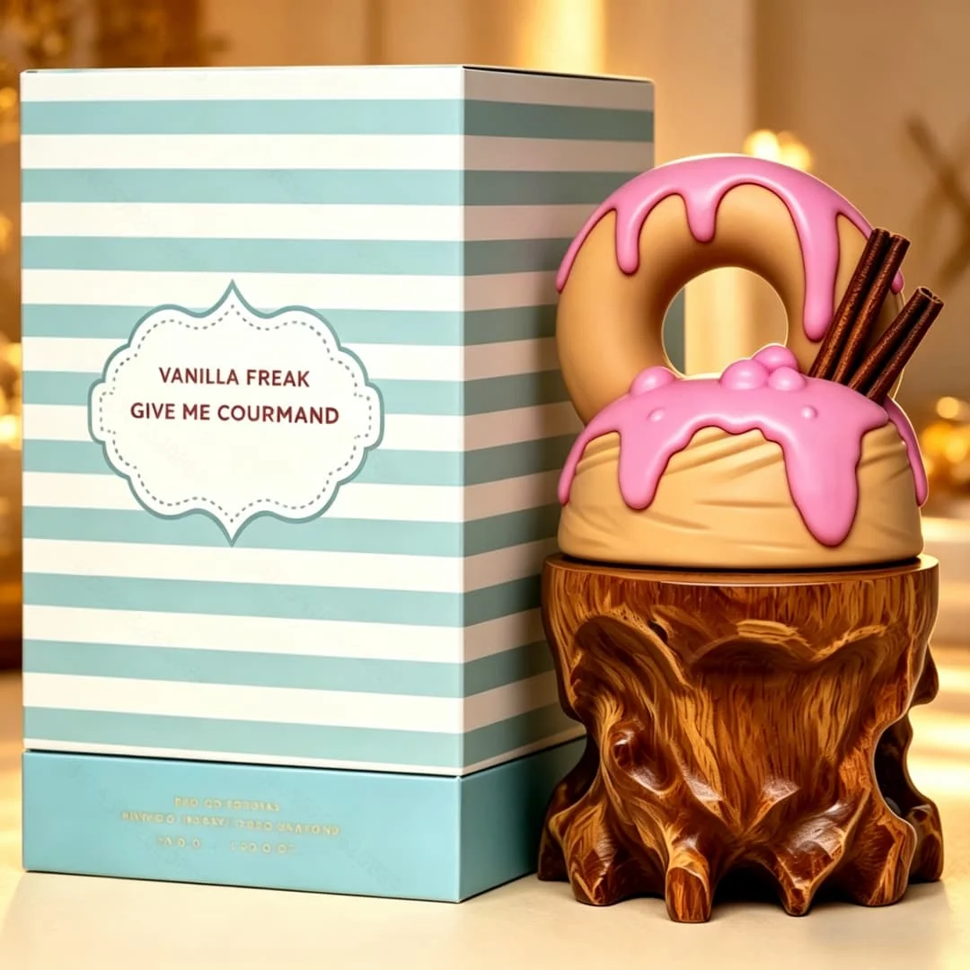 Lata&faVanilla Fantastic perfume, 2.53 oz. 100 ml, doughnut cupcake shape, rich vanilla chocolate flavor, full of sweetness, for
Lata&faVanilla Fantastic perfume, 2.53 oz. 100 ml, doughnut cupcake shape, rich vanilla chocolate flavor, full of sweetness, for