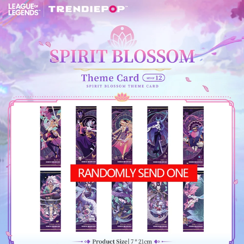 League of Legends Spirit Blossom Laser Ticket (Blind Draw 10+2) Birthday Gift, Card Collectibles, Officially Licensed Product, Premium Collectibles, Geek Gift
League of Legends Spirit Blossom Laser Ticket (Blind Draw 10+2) Birthday Gift, Card Collectibles, Officially Licensed Product, Premium Collectibles, Geek Gift
