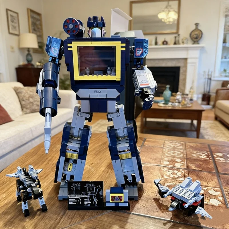 Новинка 2026: Рождественская акция! Конструктор-робот Soundwave (10358) — модель для сборки, игрушка для мальчиков, подарок на день рождения
Новинка 2026: Рождественская акция! Конструктор-робот Soundwave (10358) — модель для сборки, игрушка для мальчиков, подарок на день рождения