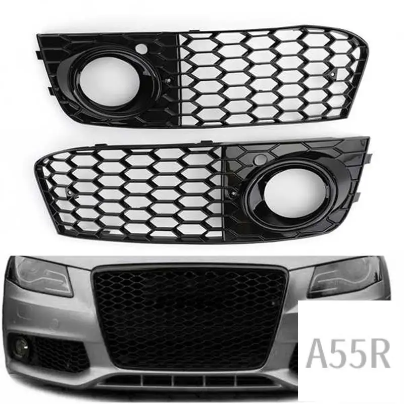 5R-Car Front Bumper Fog Lamp Mesh Grille Cover 8KD807681 8KD807682 Foraudi A4 B8 2009-2012 Fog Lamp Cover
5R-Car Front Bumper Fog Lamp Mesh Grille Cover 8KD807681 8KD807682 Foraudi A4 B8 2009-2012 Fog Lamp Cover