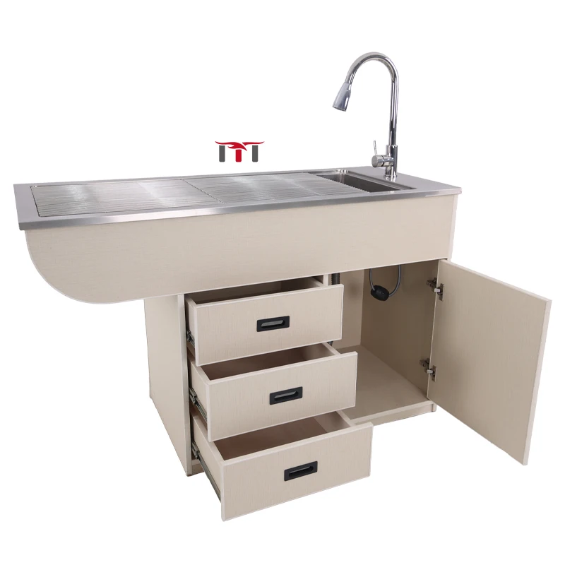 MT MEDICAL Professional Animal Hospitals And Grooming Treatment Table Heavy Duty Stainless Steel Pet Procedure Table
MT MEDICAL Professional Animal Hospitals And Grooming Treatment Table Heavy Duty Stainless Steel Pet Procedure Table