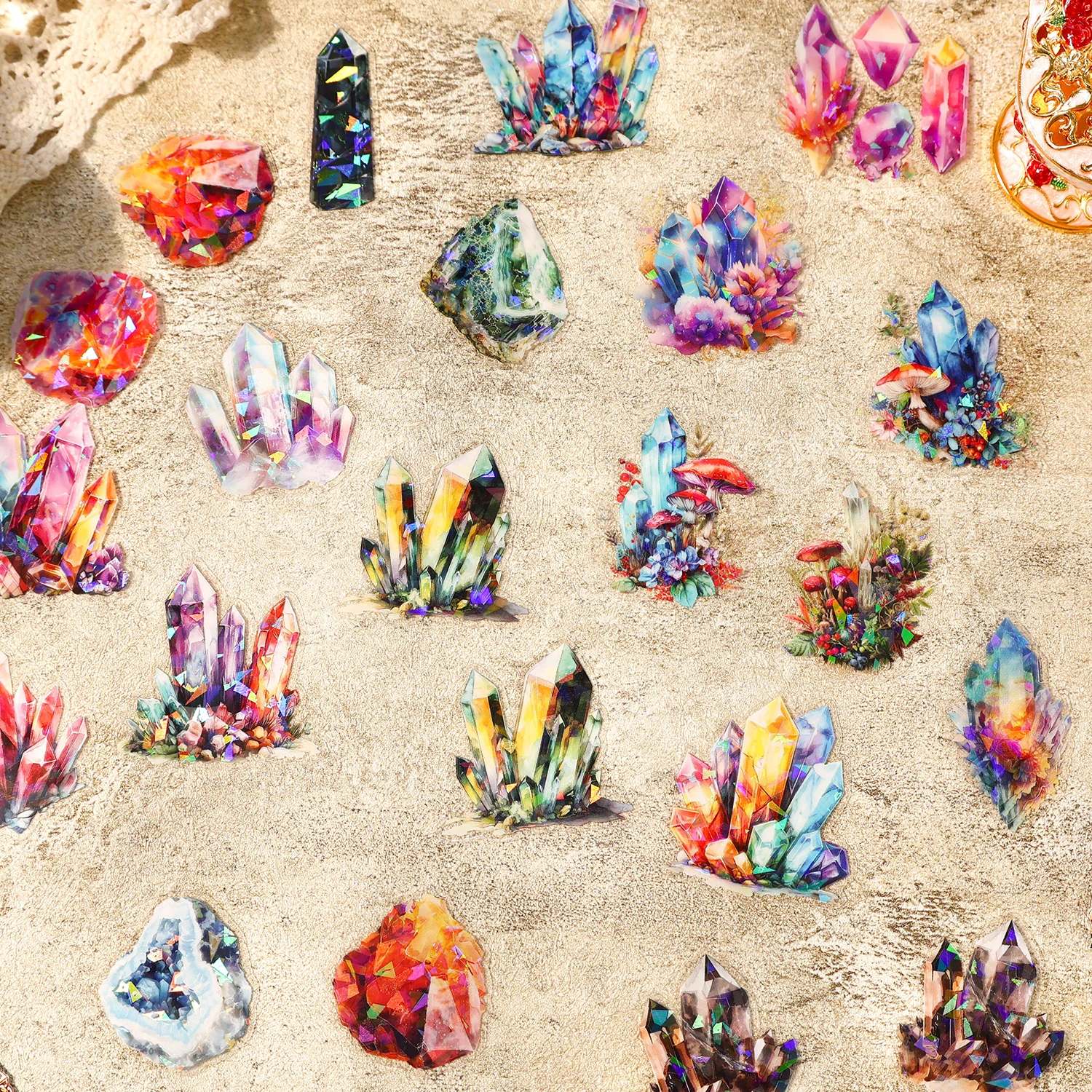 40 pcs Crystal Graffiti Stickers for DIY Scrapbook Suitcase Phone Laptop Guitar Decorative Children's Stationery Office Supplies
40 pcs Crystal Graffiti Stickers for DIY Scrapbook Suitcase Phone Laptop Guitar Decorative Children's Stationery Office Supplies