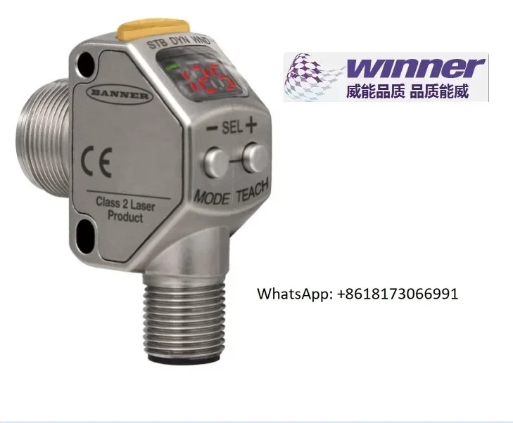 BANNER Q3X ultra high speed long-distance laser color sensor and contrast recognition sensor from the United States
BANNER Q3X ultra high speed long-distance laser color sensor and contrast recognition sensor from the United States