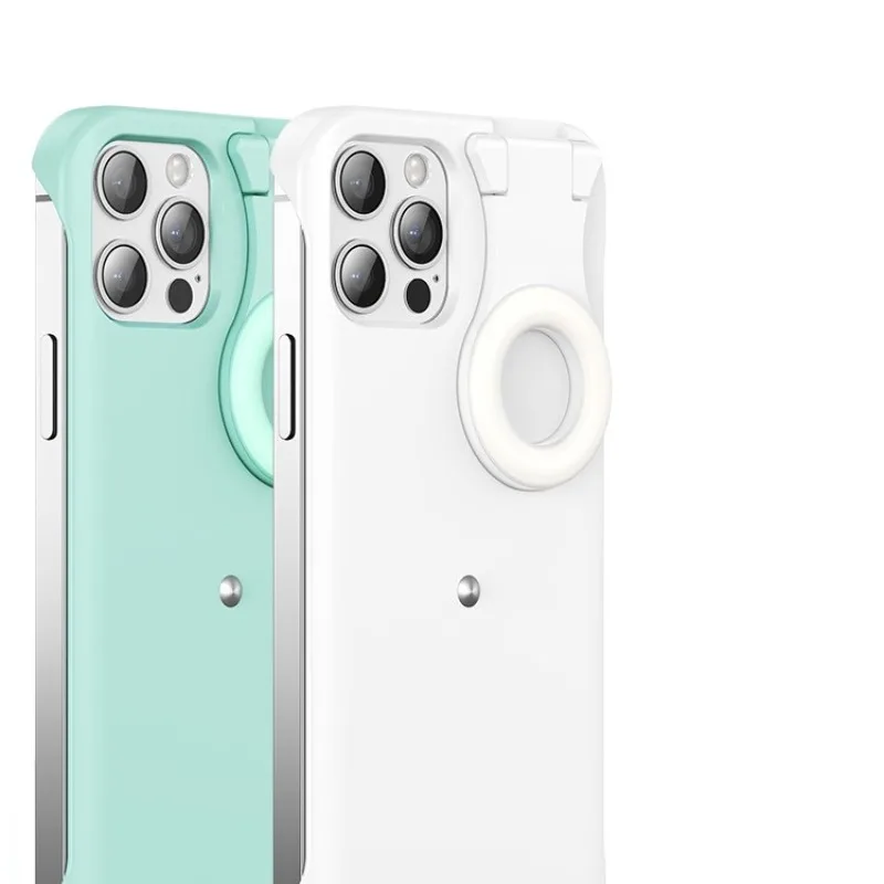 Fill light mobile phone case, live fill light selfie beauty ring flash mobile phone case, protective case
Fill light mobile phone case, live fill light selfie beauty ring flash mobile phone case, protective case