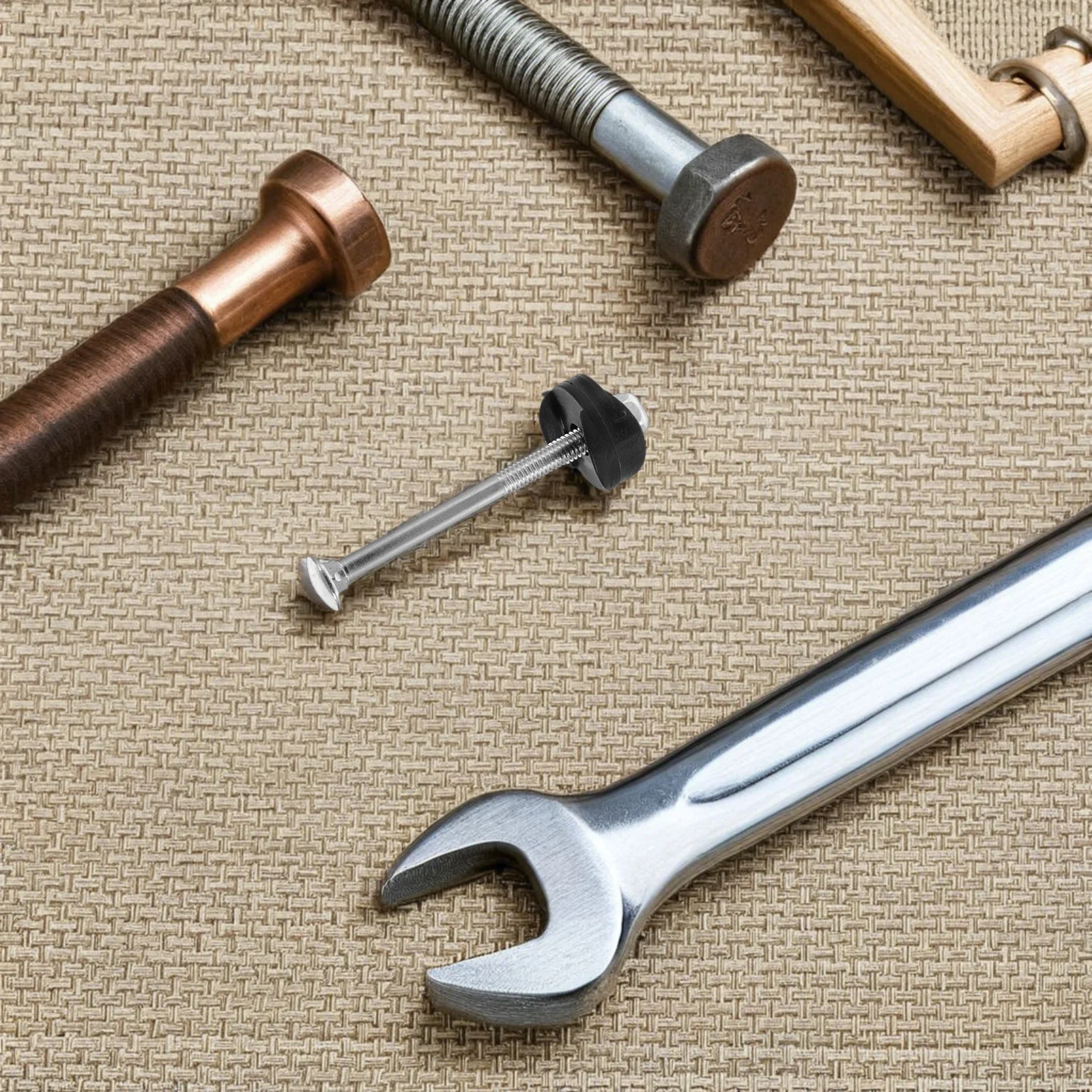 15Sets Trampoline Accessories Long Screws Antiloose Nuts Stability Bolts Replacement Trampoline Screws and Bolts
15Sets Trampoline Accessories Long Screws Antiloose Nuts Stability Bolts Replacement Trampoline Screws and Bolts