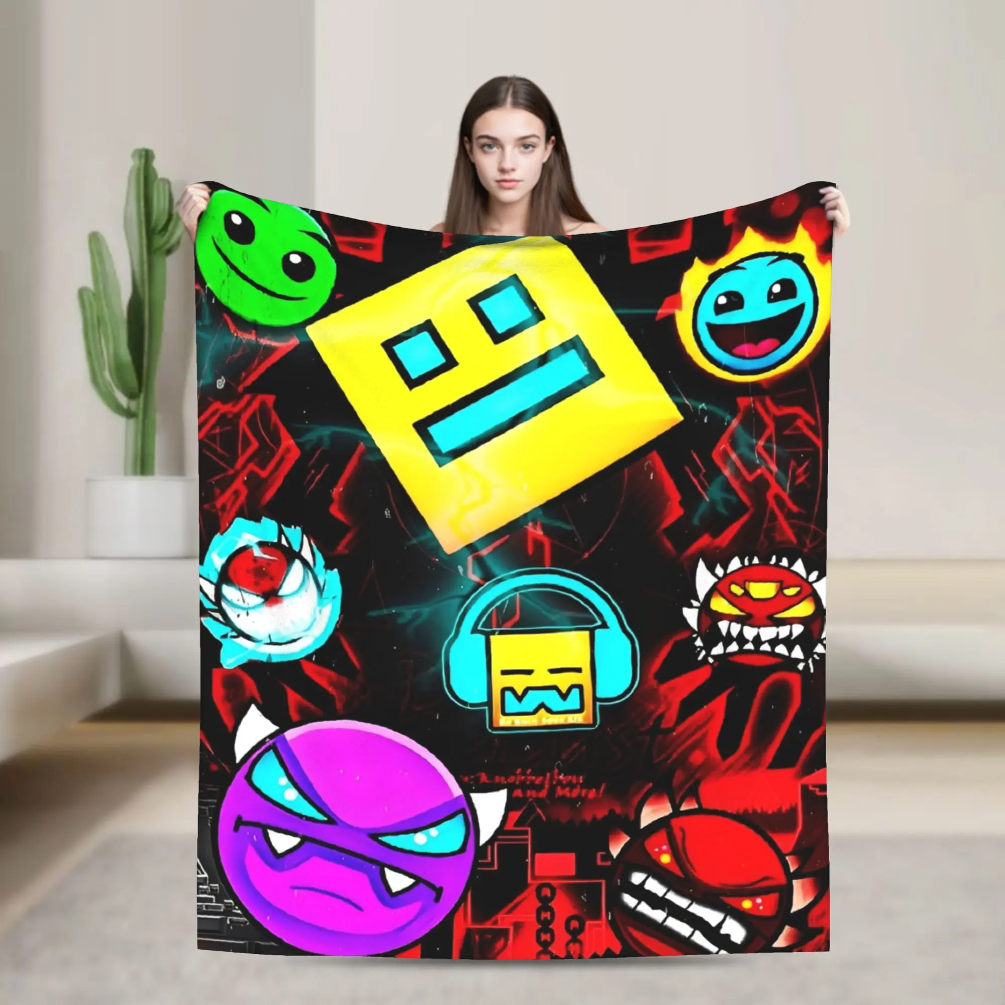 Geometry Gaming Dashed Blanket Picnic Flannel Bedding Throws For Bedroom Warm Soft Custom Quality Bedspread Gift
Geometry Gaming Dashed Blanket Picnic Flannel Bedding Throws For Bedroom Warm Soft Custom Quality Bedspread Gift
