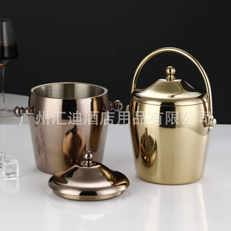 HXL Double Ice Bucket Ice Bucket, Stainless Steel Ice Bucket Hotel
HXL Double Ice Bucket Ice Bucket, Stainless Steel Ice Bucket Hotel