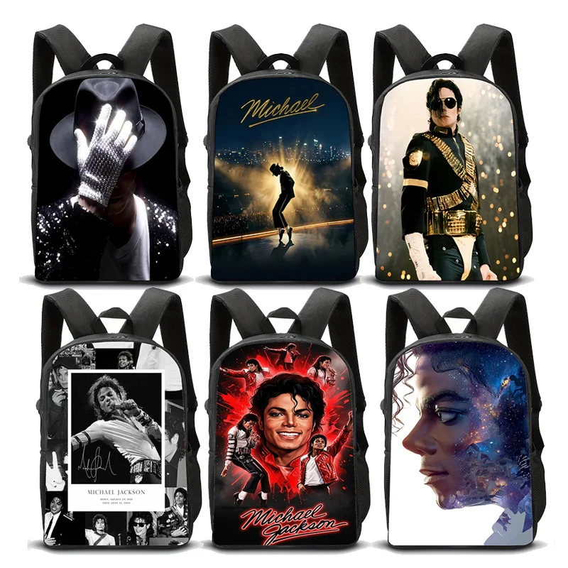 Michael Jackson Backpacks Student 3D Printing 16inch School Bags Boys Girls Outdoor Sports Rucksack Large Travel Knapsack Gift
Michael Jackson Backpacks Student 3D Printing 16inch School Bags Boys Girls Outdoor Sports Rucksack Large Travel Knapsack Gift