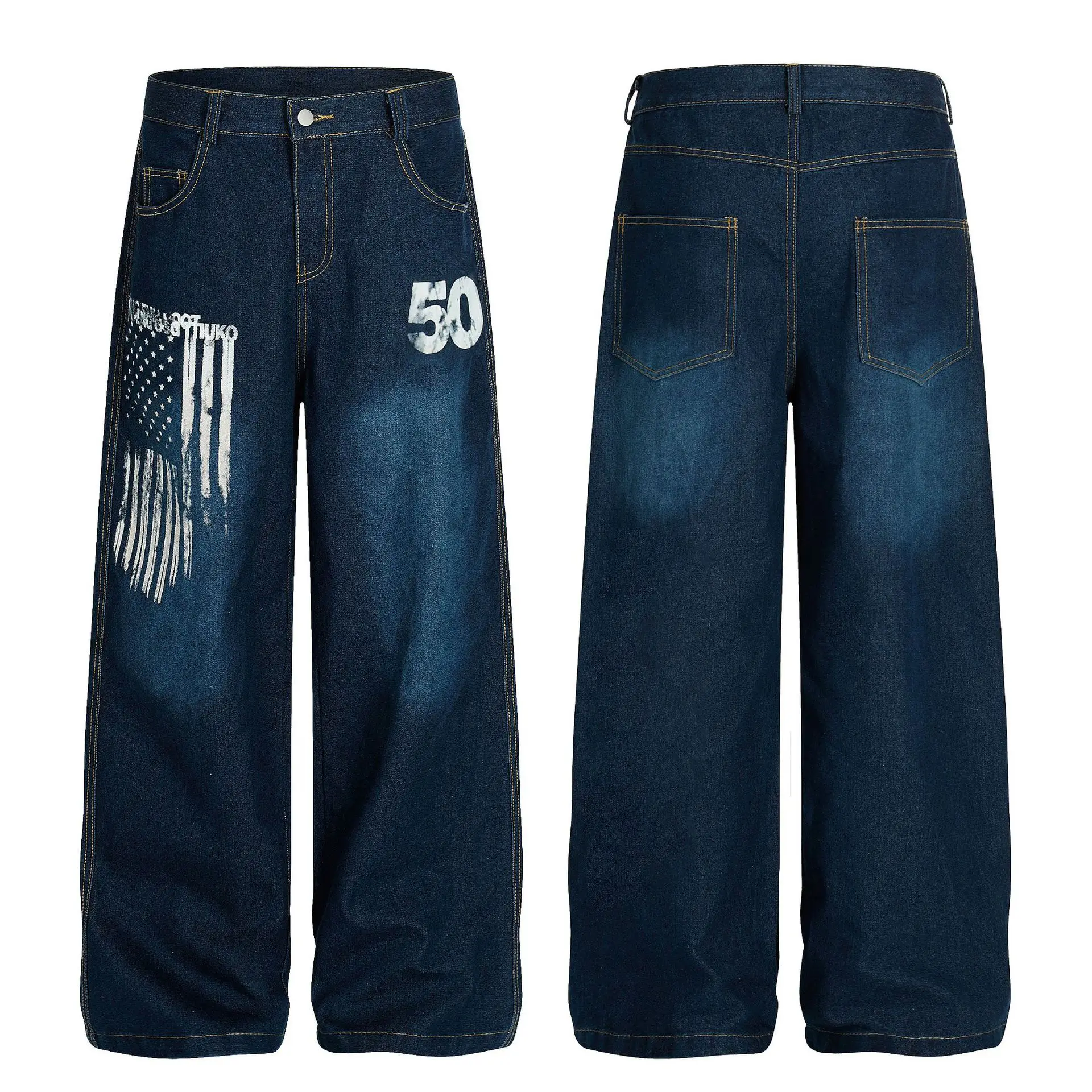 Мешковатые джинсы с принтом в стиле Харадзюку, мужская одежда, уличные универсальные джинсы в стиле хип-хоп в стиле ретро для мужчин, повседневные свободные мужские джинсы, брюки Y2k
Мешковатые джинсы с принтом в стиле Харадзюку, мужская одежда, уличные универсальные джинсы в стиле хип-хоп в стиле ретро для мужчин, повседневные свободные мужские джинсы, брюки Y2k