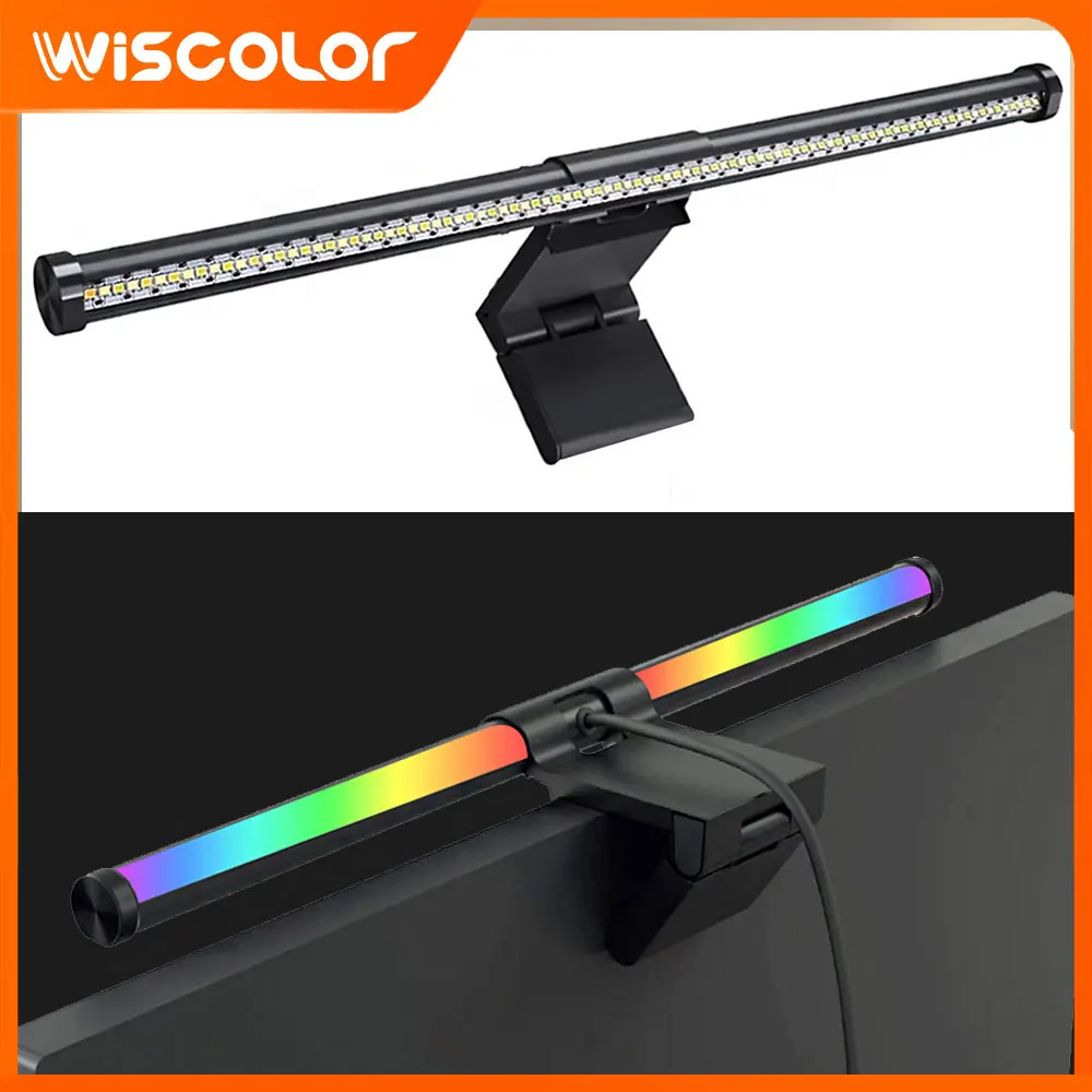 Monitor Light Bar LED RGB Lighting Table Lamp Stepless Dimming Computer Screen Hanging Lights Desk Decoration For Work Gaming
Monitor Light Bar LED RGB Lighting Table Lamp Stepless Dimming Computer Screen Hanging Lights Desk Decoration For Work Gaming