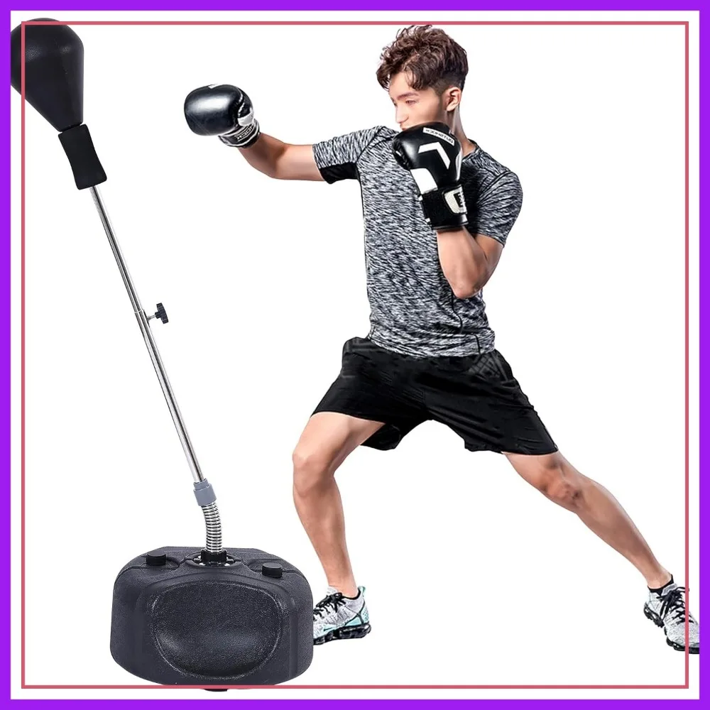 Adjustable Punching Bag with Stand, Heavy Boxing Bag for Adults Youth, Home Gym Training Equipment MMA Fitness Stress Relief
Adjustable Punching Bag with Stand, Heavy Boxing Bag for Adults Youth, Home Gym Training Equipment MMA Fitness Stress Relief