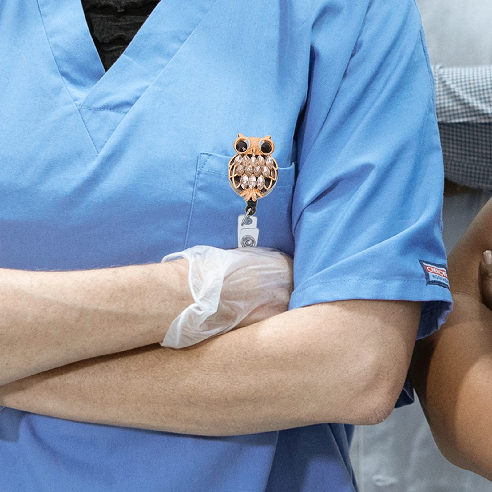 Owl Badge Clip Retractable Badge Holder for Name Tags Id Cards Nurses Restaurant Servers Office Workers Cute Eye Catching Design
Owl Badge Clip Retractable Badge Holder for Name Tags Id Cards Nurses Restaurant Servers Office Workers Cute Eye Catching Design