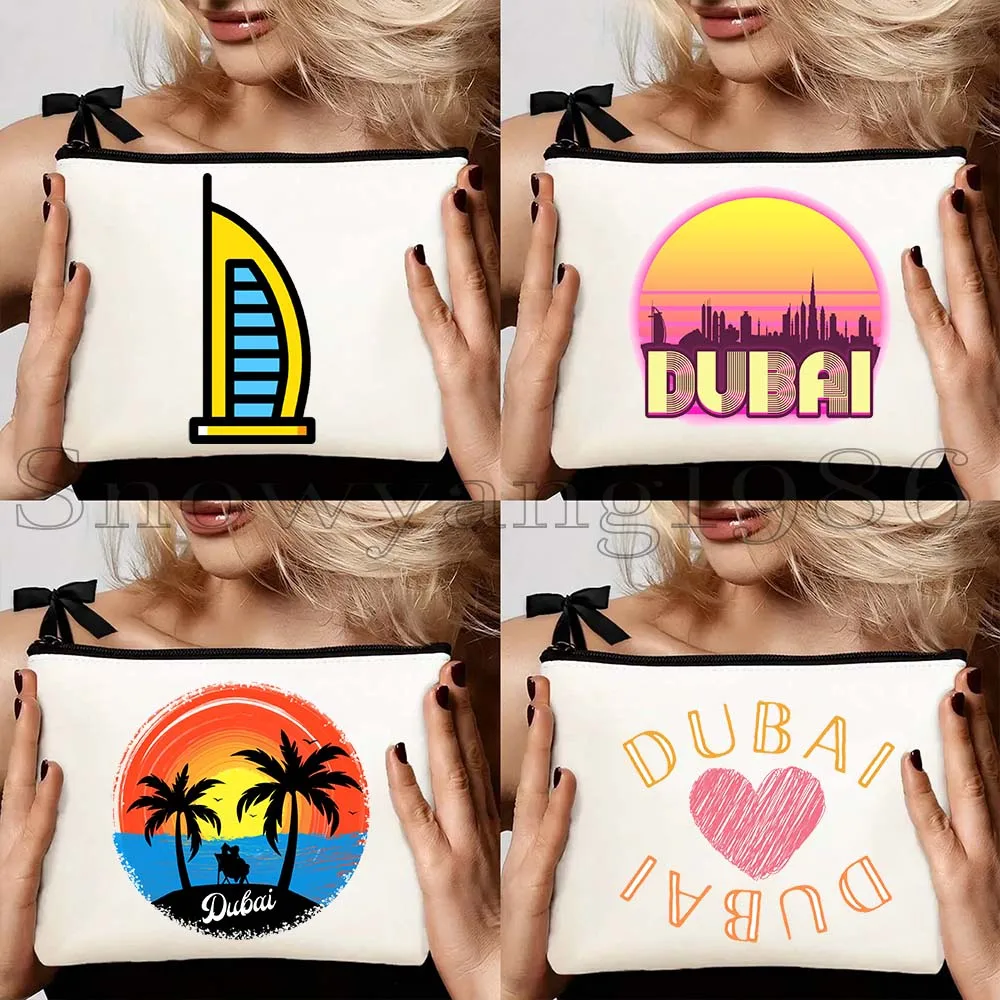 4pcs UAE Emirati Skyscraper Burj Khalifa Heart Dubai Skyline United Arab Emirates Sunset Canvas Cosmetic Makeup Bag Case Pouch
4pcs UAE Emirati Skyscraper Burj Khalifa Heart Dubai Skyline United Arab Emirates Sunset Canvas Cosmetic Makeup Bag Case Pouch