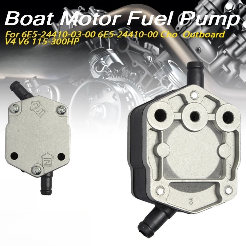 Boat Motor Fuel Pump 2-Stroke Assembly 6E5-24410-00 6E5-24410-03-00 Fit 115HP 130HP 150HP 175HP 200HP 225HP 250HP 300HP V4 V6
Boat Motor Fuel Pump 2-Stroke Assembly 6E5-24410-00 6E5-24410-03-00 Fit 115HP 130HP 150HP 175HP 200HP 225HP 250HP 300HP V4 V6