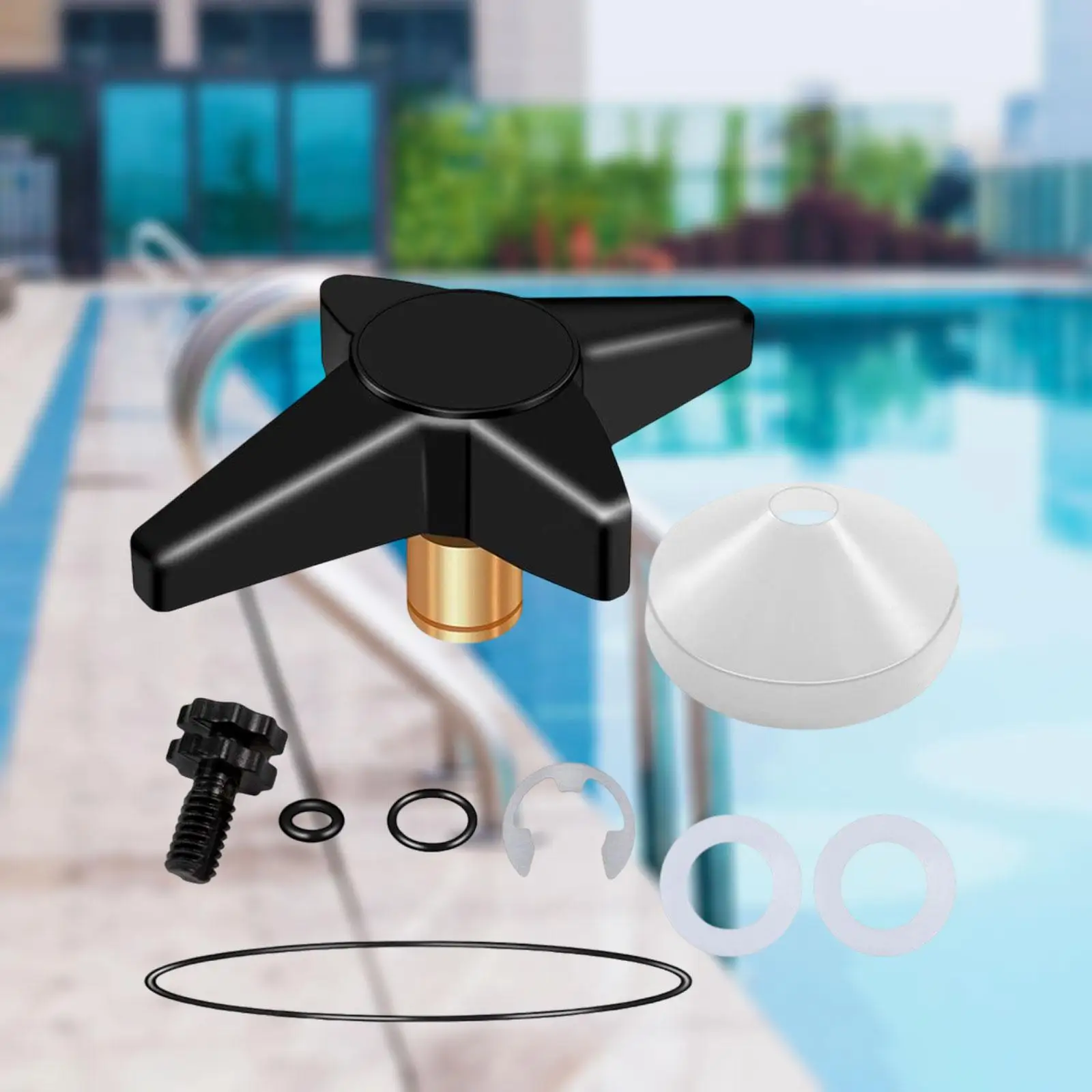 Pool Filter Locking Knob Set of 9 Pieces Thick Durable PP Material for Swimming Pool Filtration Pump
Pool Filter Locking Knob Set of 9 Pieces Thick Durable PP Material for Swimming Pool Filtration Pump