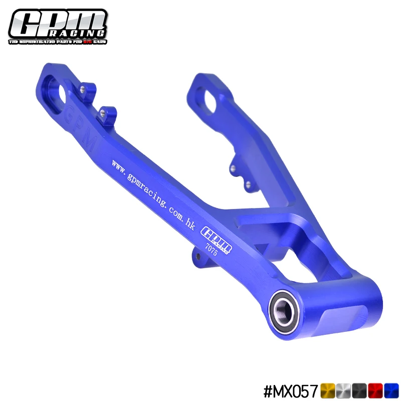 GPM Alloy 7075 Rear Swing Arm Larger Inner Bearings For LOSI 1/4 Promoto MX SM
GPM Alloy 7075 Rear Swing Arm Larger Inner Bearings For LOSI 1/4 Promoto MX SM