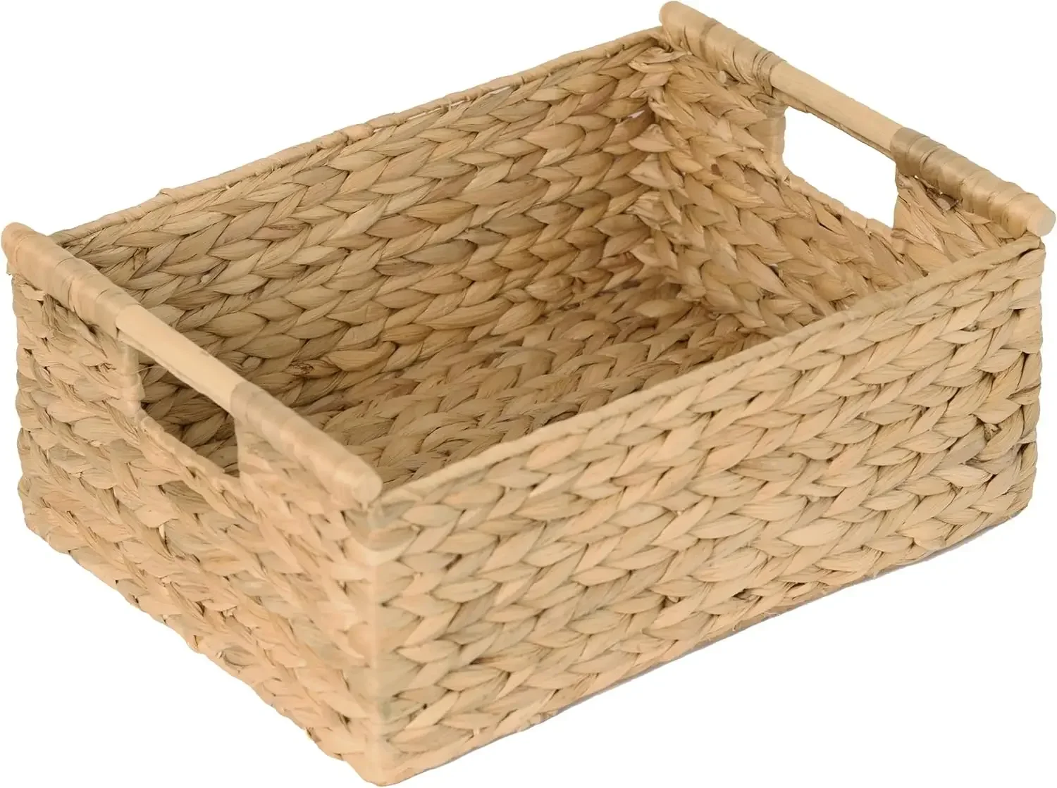 Extra Large Wicker Basket Rectangular with Wooden Handles for Shelves, Water Hyacinth Basket Storage, Natural Baskets for Organi
Extra Large Wicker Basket Rectangular with Wooden Handles for Shelves, Water Hyacinth Basket Storage, Natural Baskets for Organi
