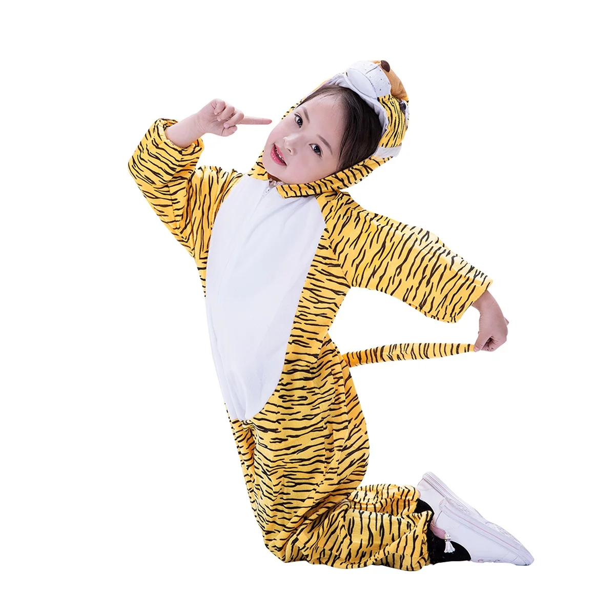 Clothes for Kids Tiger Performance Costume Animal Dress up Cosplay Frog Outfit Child
Clothes for Kids Tiger Performance Costume Animal Dress up Cosplay Frog Outfit Child