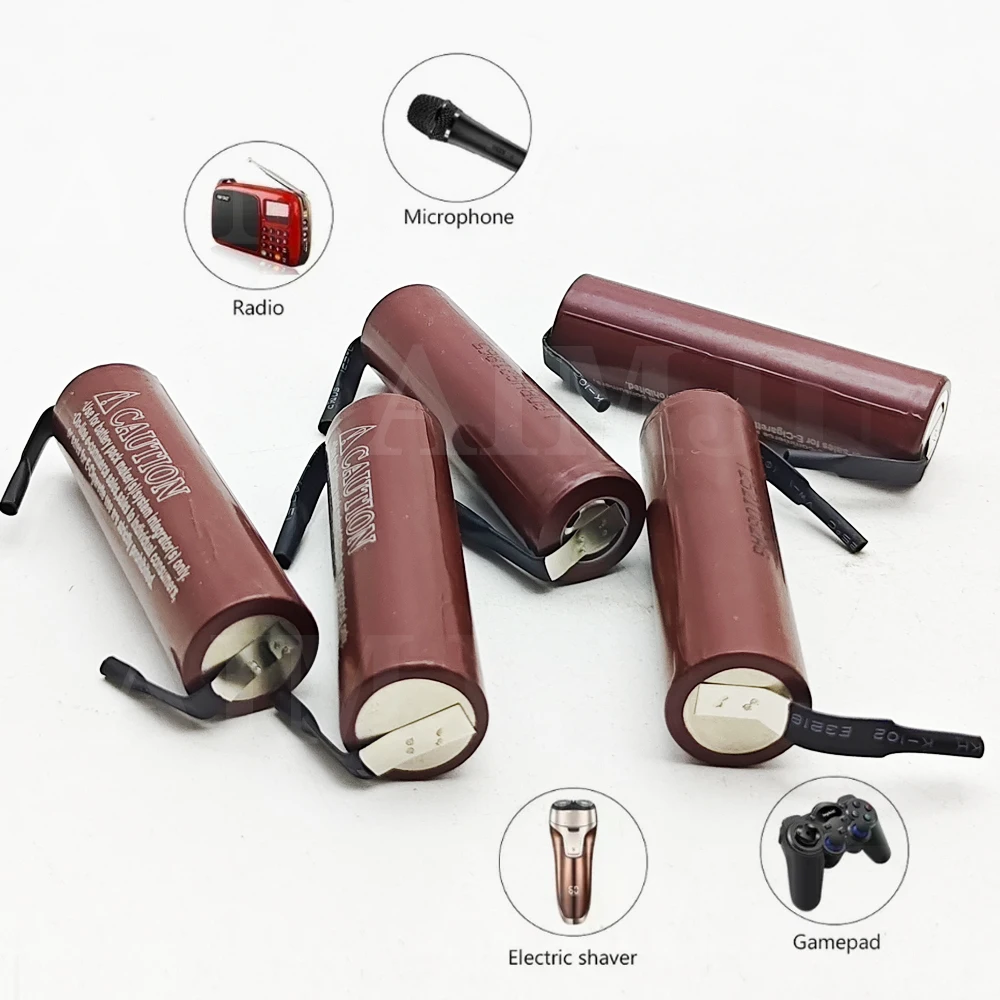 100% New HG2 18650 3500mAh Rechargeable battery 18650HG2 3.7V discharge 20A Power batteries + DIY Nickel
100% New HG2 18650 3500mAh Rechargeable battery 18650HG2 3.7V discharge 20A Power batteries + DIY Nickel