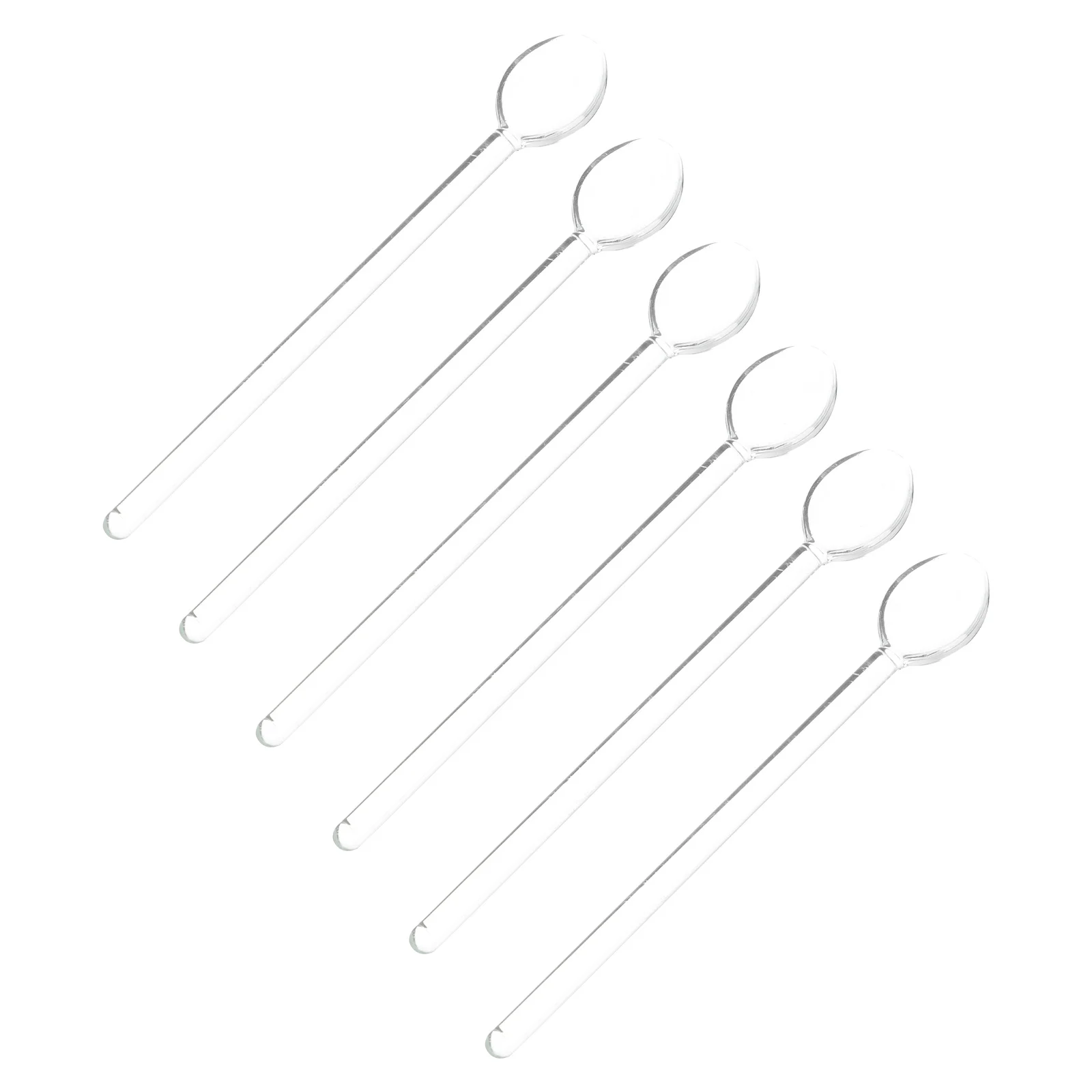 6 Pcs Grinder Dessert Spoon Espresso Ground Coffee Portable Glass Mixing Stirrer
6 Pcs Grinder Dessert Spoon Espresso Ground Coffee Portable Glass Mixing Stirrer